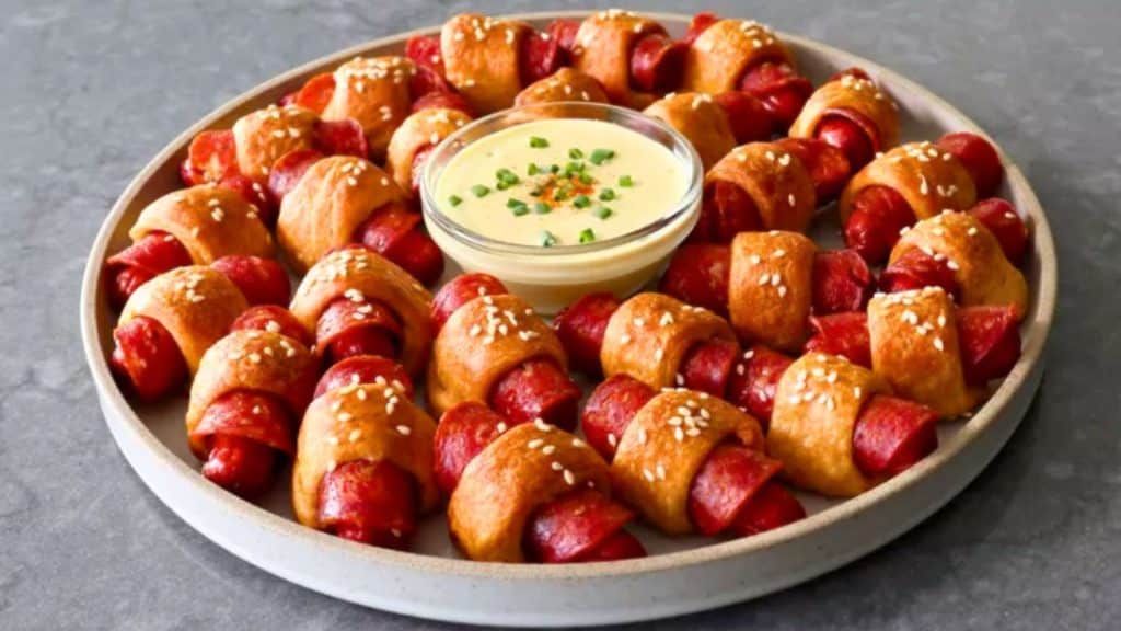 5-Ingredient Pepperoni Pigs in a Blanket Recipe