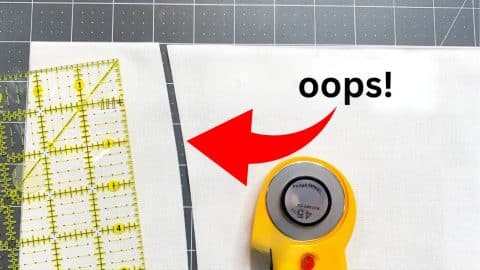 5 Ways to Stop Your Ruler From Slipping | DIY Joy Projects and Crafts Ideas