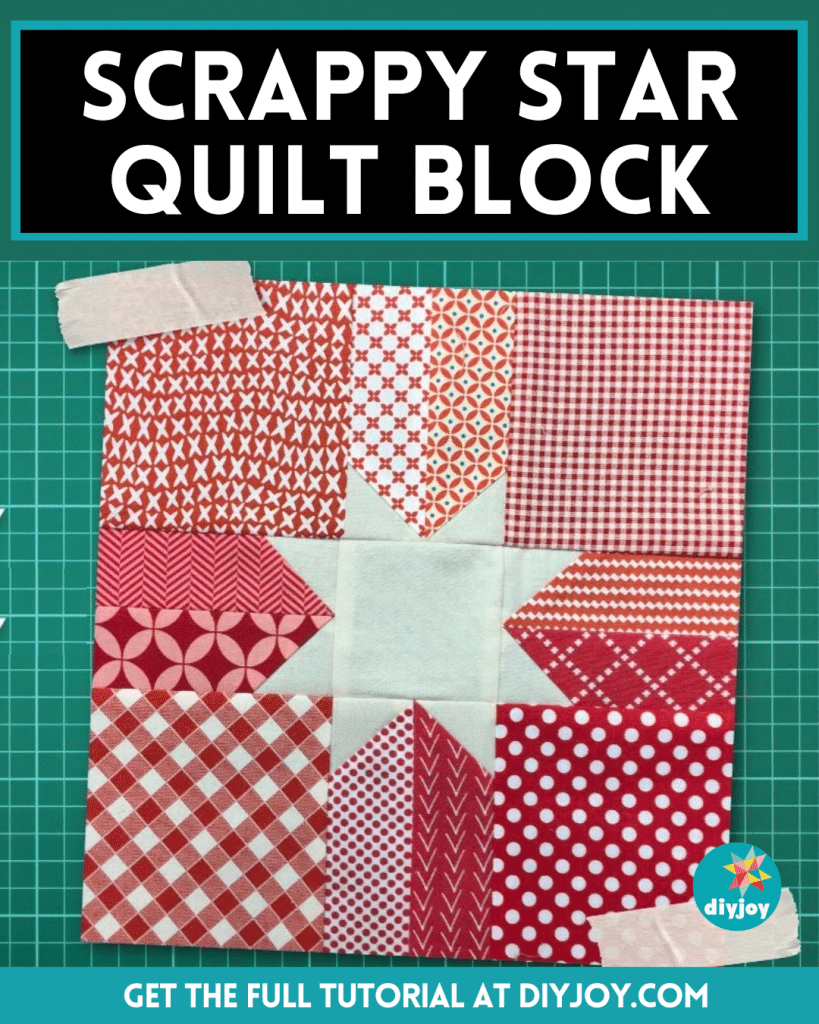 Beginner Friendly Scrappy Star Quilt Block Tutorial Diy Joy Beginner Friendly Scrappy Star Quilt Block Tutorial Diy Joy