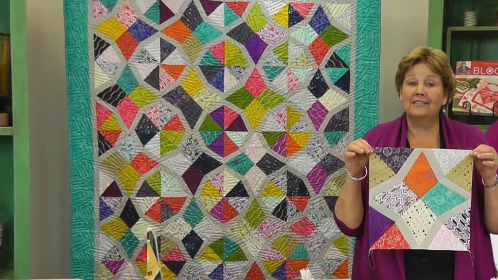 Bordered Periwinkle Quilt With Jenny Doan