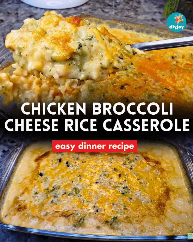 Chicken Broccoli Cheese Rice Casserole