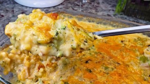 Chicken Broccoli Cheese Rice Casserole | DIY Joy Projects and Crafts Ideas