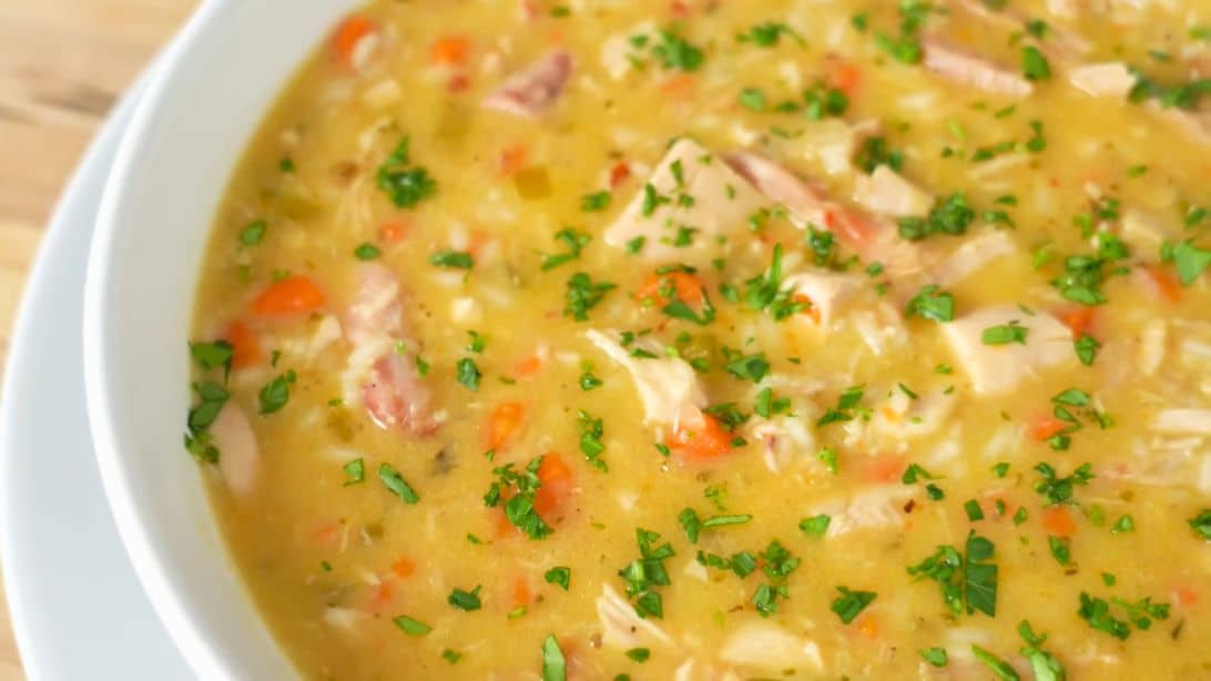 Creamy Chicken and Rice Soup