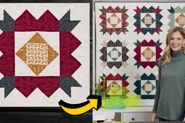 Easy Bloom Quilt Tutorial for Beginners