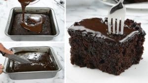 Easy Chocolate Depression Cake Recipe