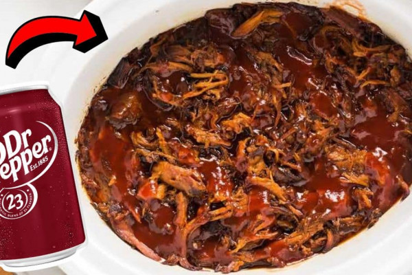 Easy Crockpot Dr. Pepper Pulled Pork Recipe