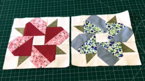 Easy Flower Quilt Block | DIY Joy Projects and Crafts Ideas