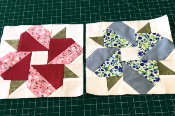 Easy Flower Quilt Block