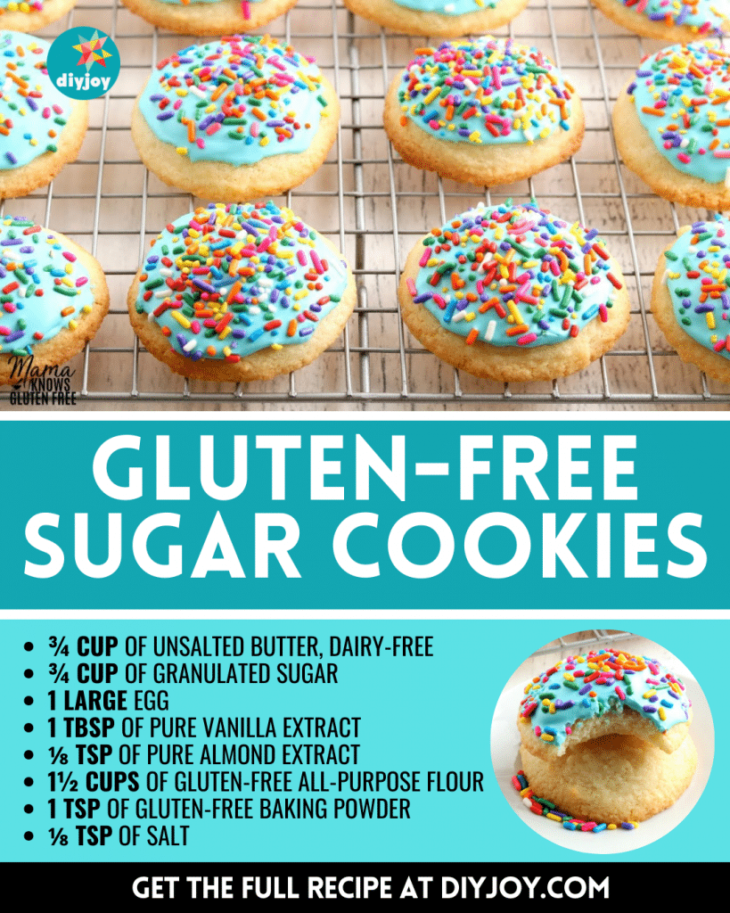 Easy GlutenFree Sugar Cookies Recipe