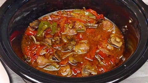 Easy Italian Sausage & Peppers Crockpot Recipe | DIY Joy Projects and Crafts Ideas