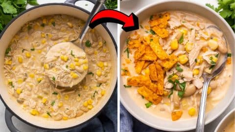 Easy Stovetop White Chicken Chili Recipe | DIY Joy Projects and Crafts Ideas