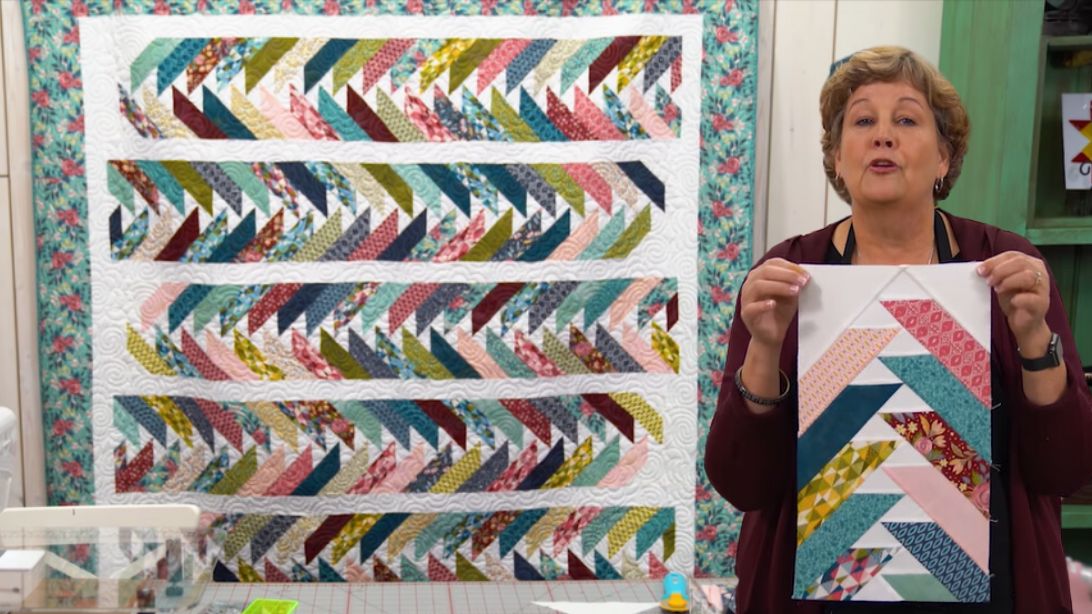 Geese in Motion Quilt With Jenny Doan | DIY Joy Projects and Crafts Ideas