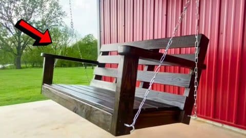 How to Build a Simple Porch Swing | DIY Joy Projects and Crafts Ideas