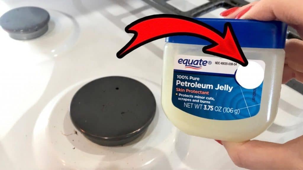 How to Clean Your Stovetop with Vaseline