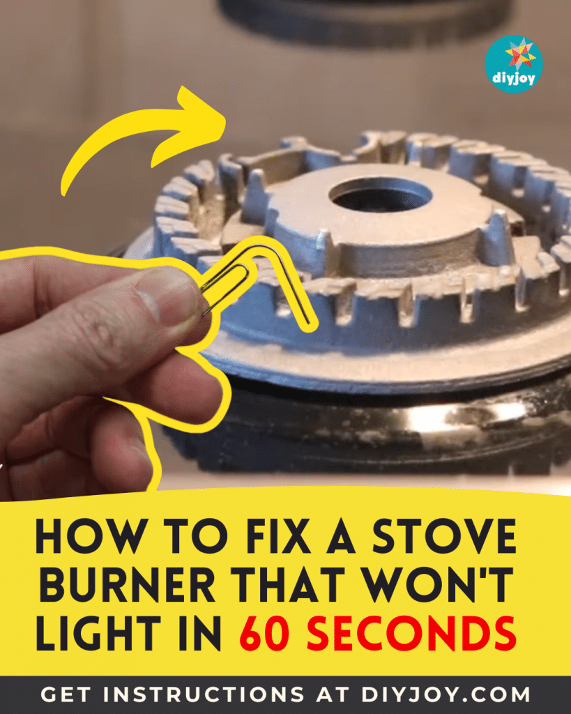 How to Fix a Stove Burner That Won't Light in 60 Seconds