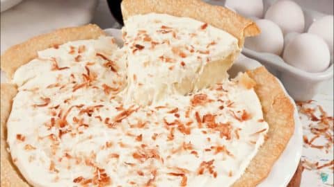Old-Fashioned Coconut Cream Pie | DIY Joy Projects and Crafts Ideas
