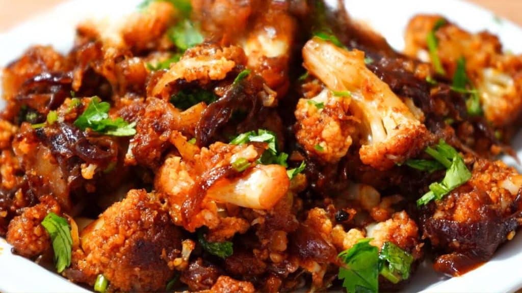 Peppery Onion Cauliflower Recipe