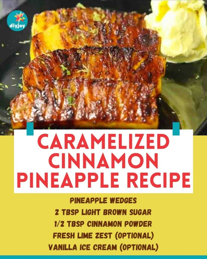 Caramelized Cinnamon Pineapple Recipe