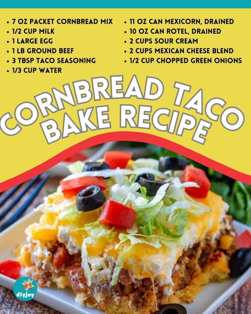 Cornbread Taco Bake Recipe