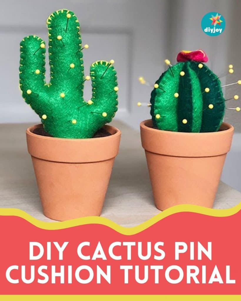 DIY Cactus Pin Cushion Tutorial