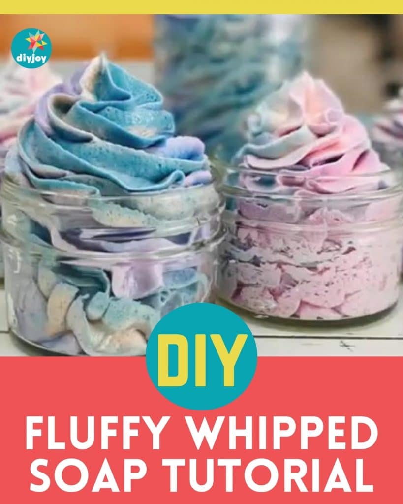 DIY Fluffy Whipped Soap Tutorial
