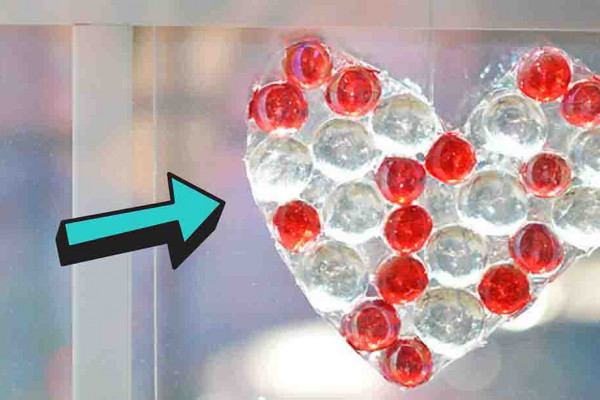 DIY Glass Bead Heart Suncatcher Tutorial