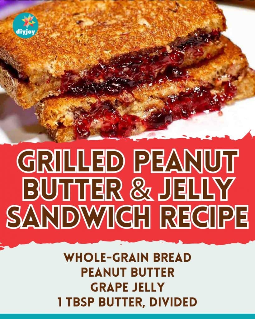 Grilled Peanut Butter and Jelly Sandwich Recipe