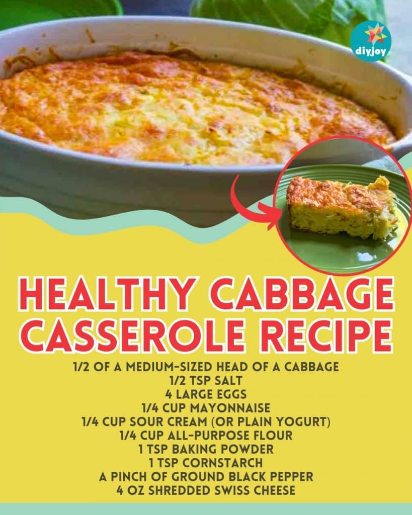 Healthy Cabbage Casserole Recipe