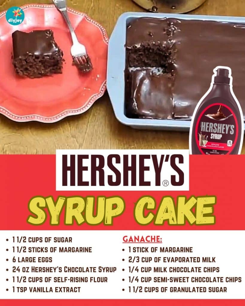 Hershey's Syrup Cake Recipe