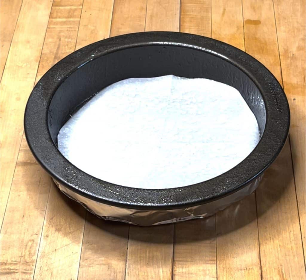How To Line A Pan With Parchment Paper