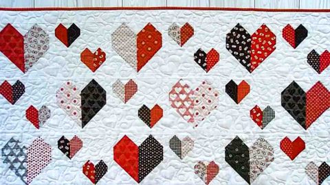 Love Chains Quilt Block Tutorial | DIY Joy Projects and Crafts Ideas