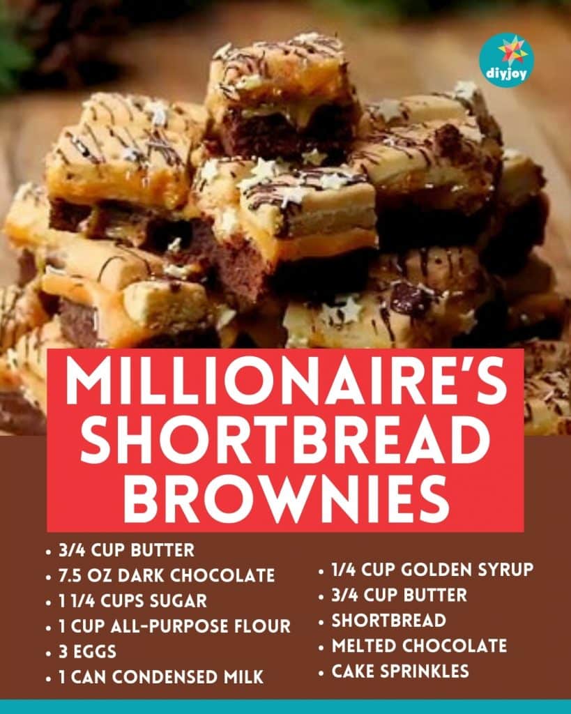 Millionaire's Shortbread Brownie Recipe