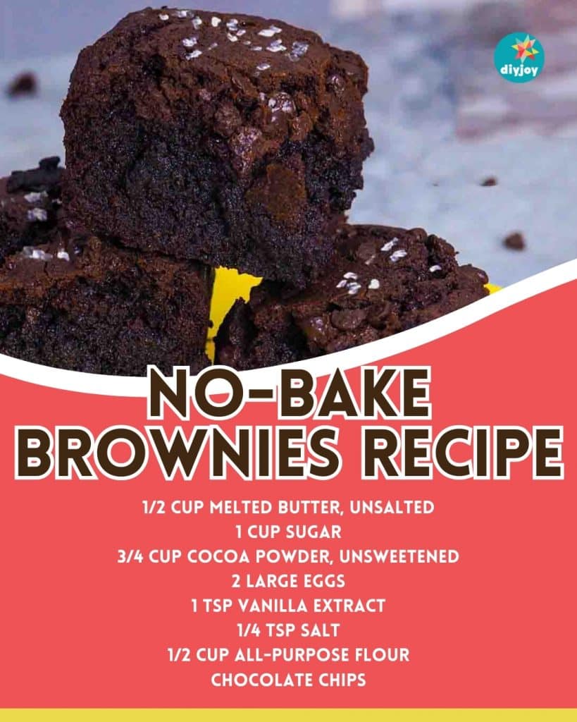 No-Bake Brownies Recipe