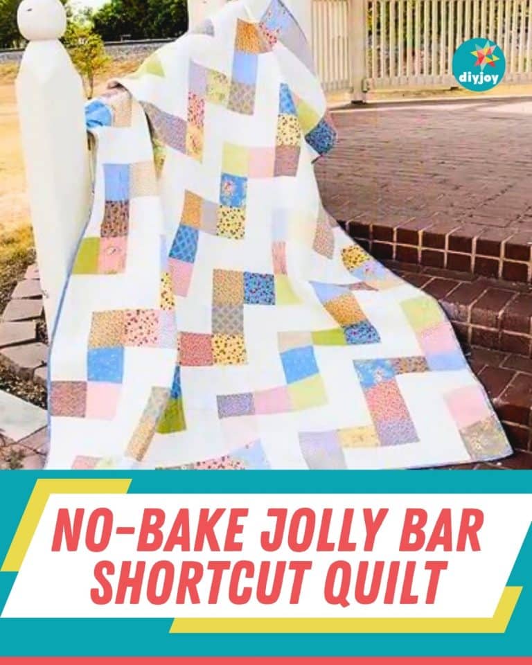 No-bake Jolly Bar Shortcut Quilt Tutorial