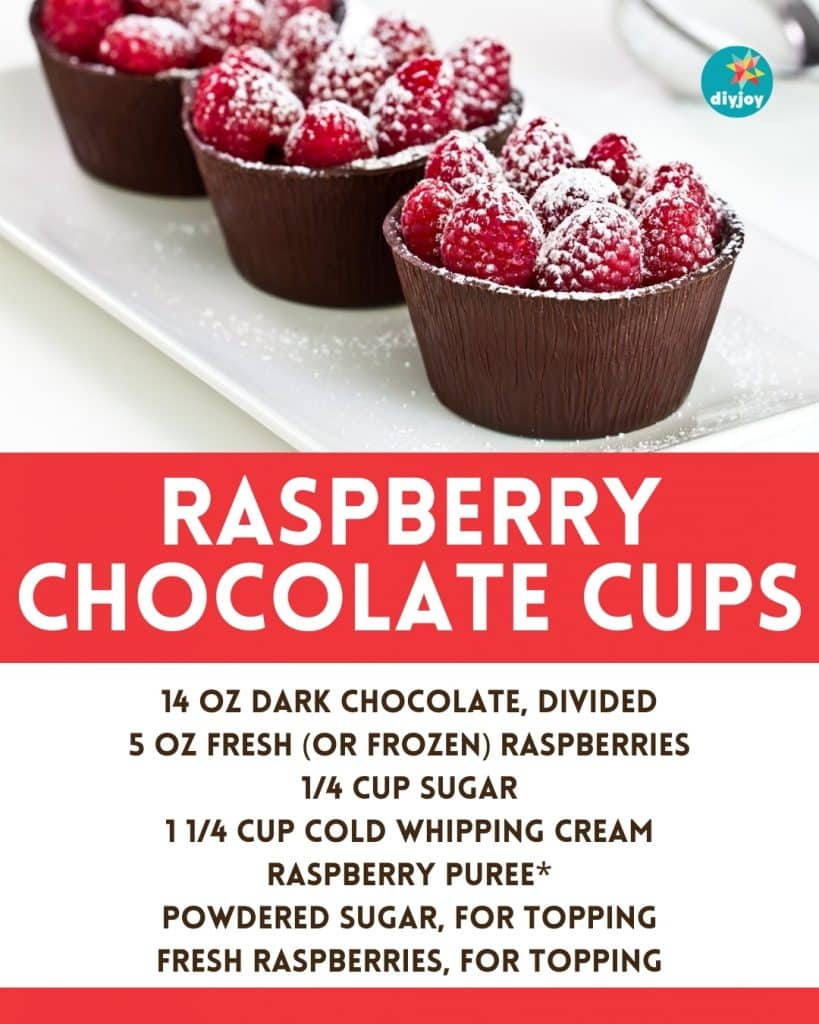 Raspberry Chocolate Cups Recipe