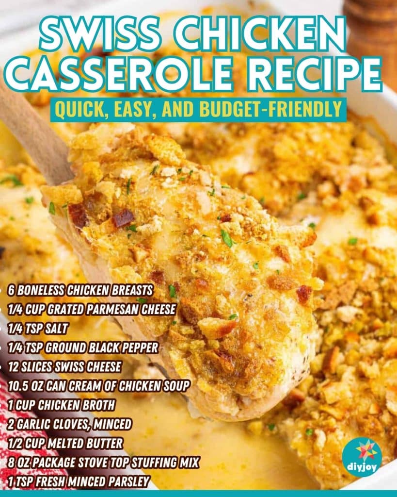Swiss Chicken Casserole Recipe