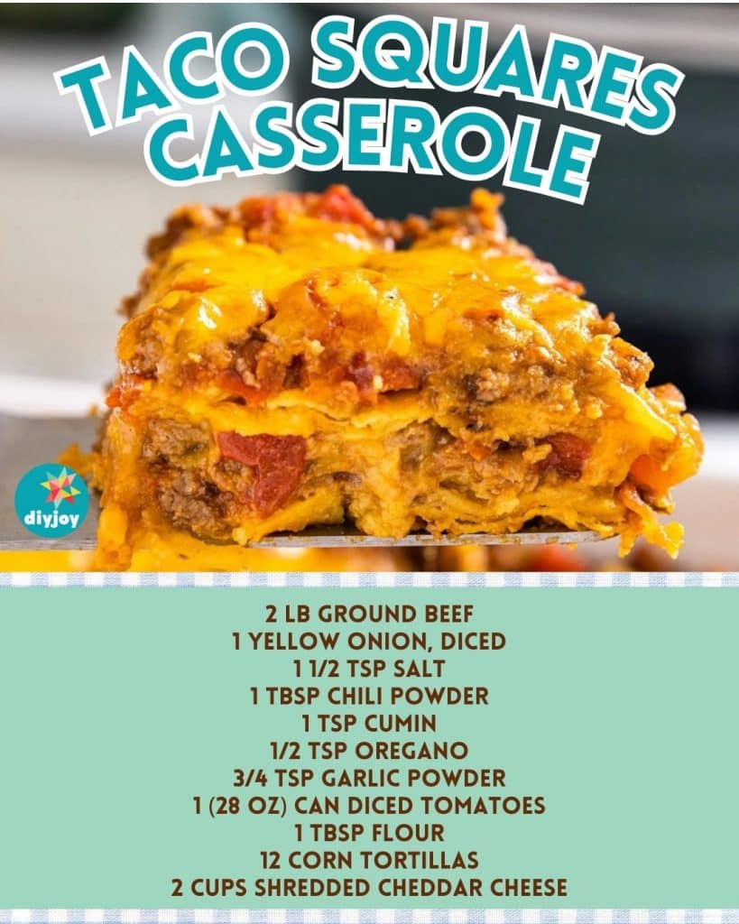 Taco Squares Casserole Recipe