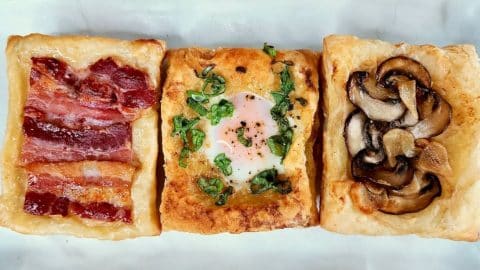 3 Upside-Down Puff Pastry Breakfast Recipes | DIY Joy Projects and Crafts Ideas
