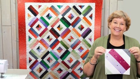 Brick Yard Quilt With Jenny Doan | DIY Joy Projects and Crafts Ideas