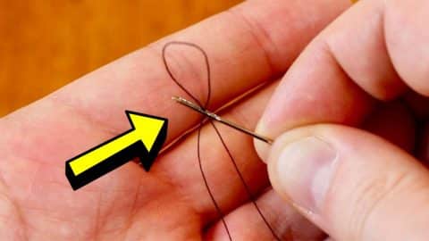 The Easiest Way to Thread a Needle | DIY Joy Projects and Crafts Ideas