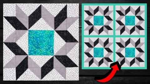 Easy 3D Dove at the Window Quilt Block Tutorial | DIY Joy Projects and Crafts Ideas