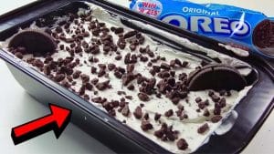 Easy 4-Ingredient Oreo Ice Cream Recipe