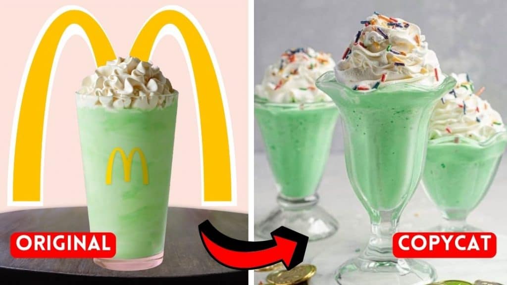 Easy Copycat McDonald's Shamrock Shake Recipe