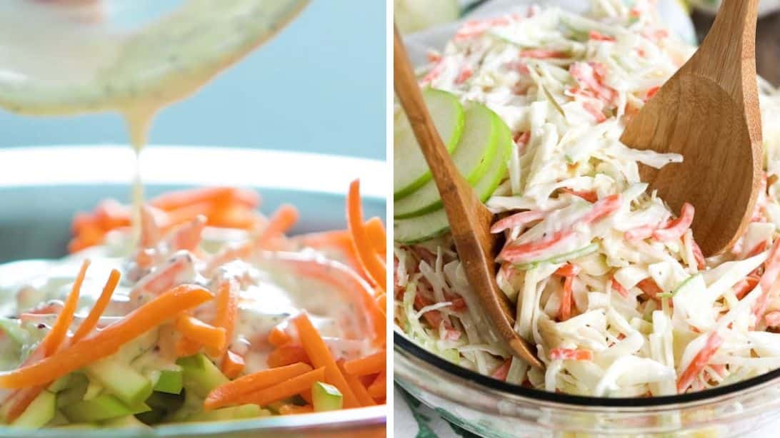 Best Creamy Apple Slaw Recipe | DIY Joy Projects and Crafts Ideas