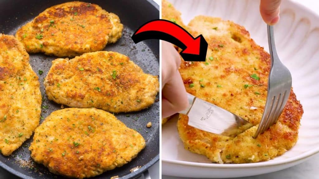Easy Crispy Parmesan-Crusted Chicken Recipe
