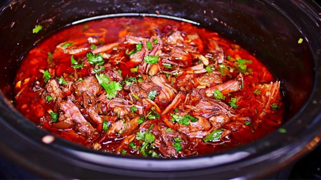 Easy Crockpot Beef Barbacoa Recipe