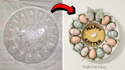 Easy DIY Egg Tray Easter Wreath Tutorial | DIY Joy Projects and Crafts Ideas