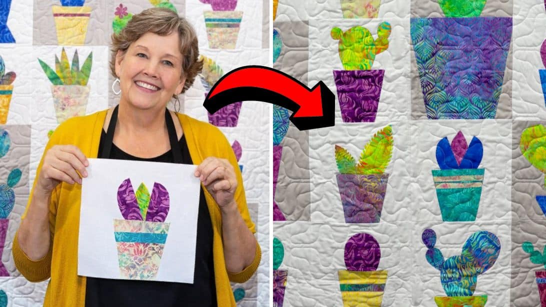 Easy Jenny Doan’s Cactus Carnival Quilt Tutorial | DIY Joy Projects and Crafts Ideas