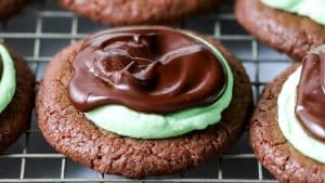Easy No-Fail Mint Chocolate Cookies Recipe