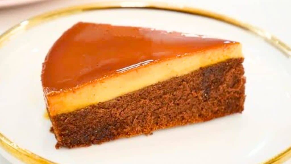 Easy to Make Chocolate Custard Cake
